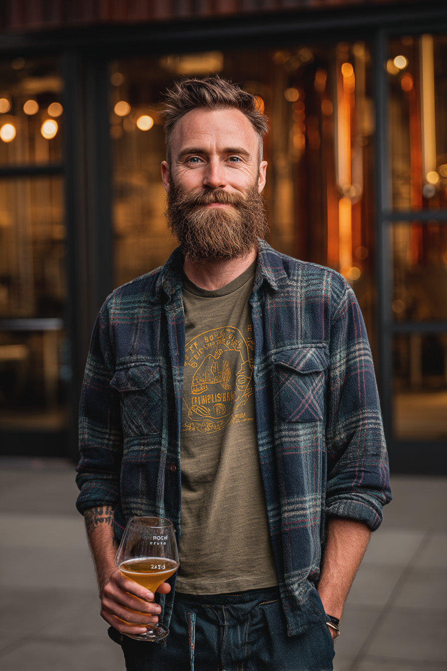 Hop Harrison exploring breweries